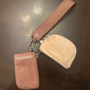 Lululemon Dual Pouch Wristlet